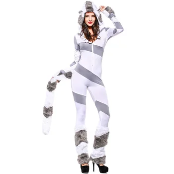Umorden Deluxe Striped Furry Polar Bear Costume Jumpsuit Women Adult Halloween Animal Cosplay Costumes Game Uniform
Umorden Deluxe Striped Furry Polar Bear Costume Jumpsuit Women Adult Halloween Animal Cosplay Costumes Game Uniform
