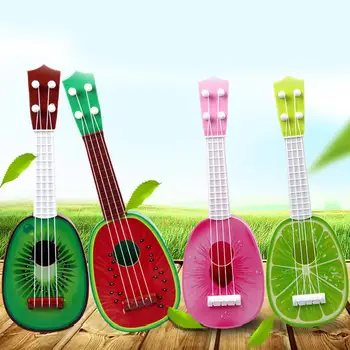 Ukulele Kids Children Fruit Ukulele Ukelele Uke 4 Strings Small Guitar Musical Instrument Educational Funny Toy Gift 4 Types
Ukulele Kids Children Fruit Ukulele Ukelele Uke 4 Strings Small Guitar Musical Instrument Educational Funny Toy Gift 4 Types