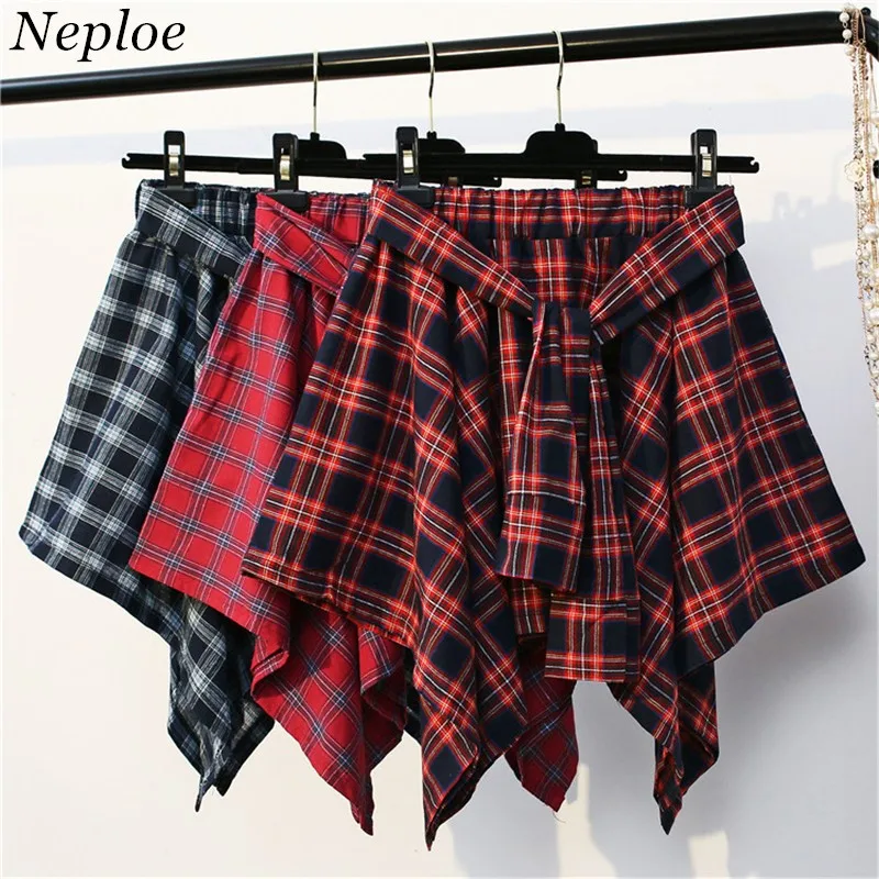 Preppy Style High Waist Plaid Women Skirts 2019 Summer Spring Fashion Asymmetrical Skirt Casual Lace-UP Mini Skirts 64982
Preppy Style High Waist Plaid Women Skirts 2019 Summer Spring Fashion Asymmetrical Skirt Casual Lace-UP Mini Skirts 64982