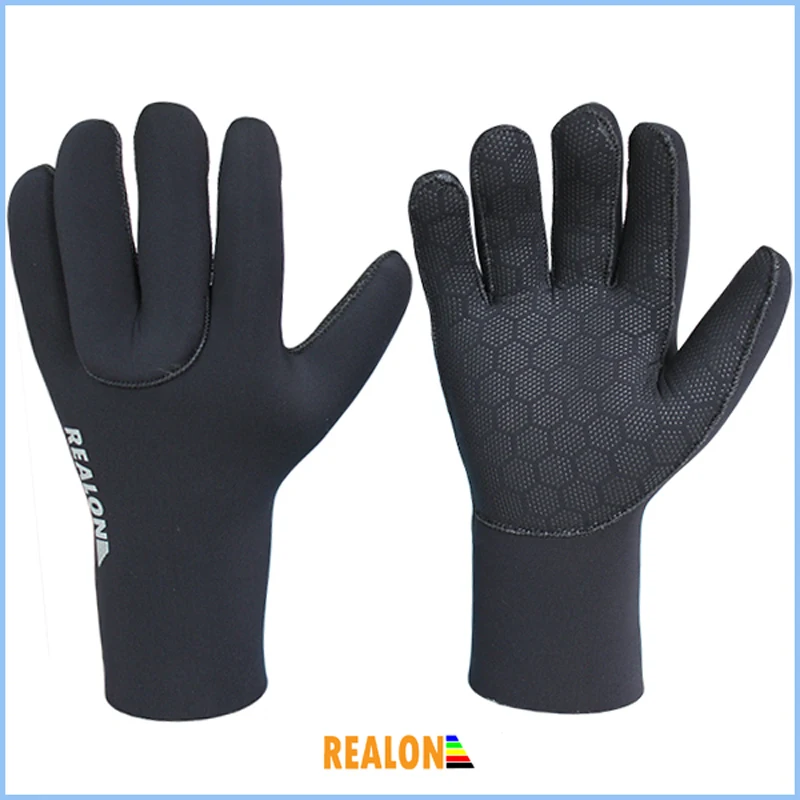 REALON Hot Sale Spring Swimming Surfing Fishing Sports Gloves 3MM CR Super Strech Neoprene Diving Gloves Spearfishing
REALON Hot Sale Spring Swimming Surfing Fishing Sports Gloves 3MM CR Super Strech Neoprene Diving Gloves Spearfishing