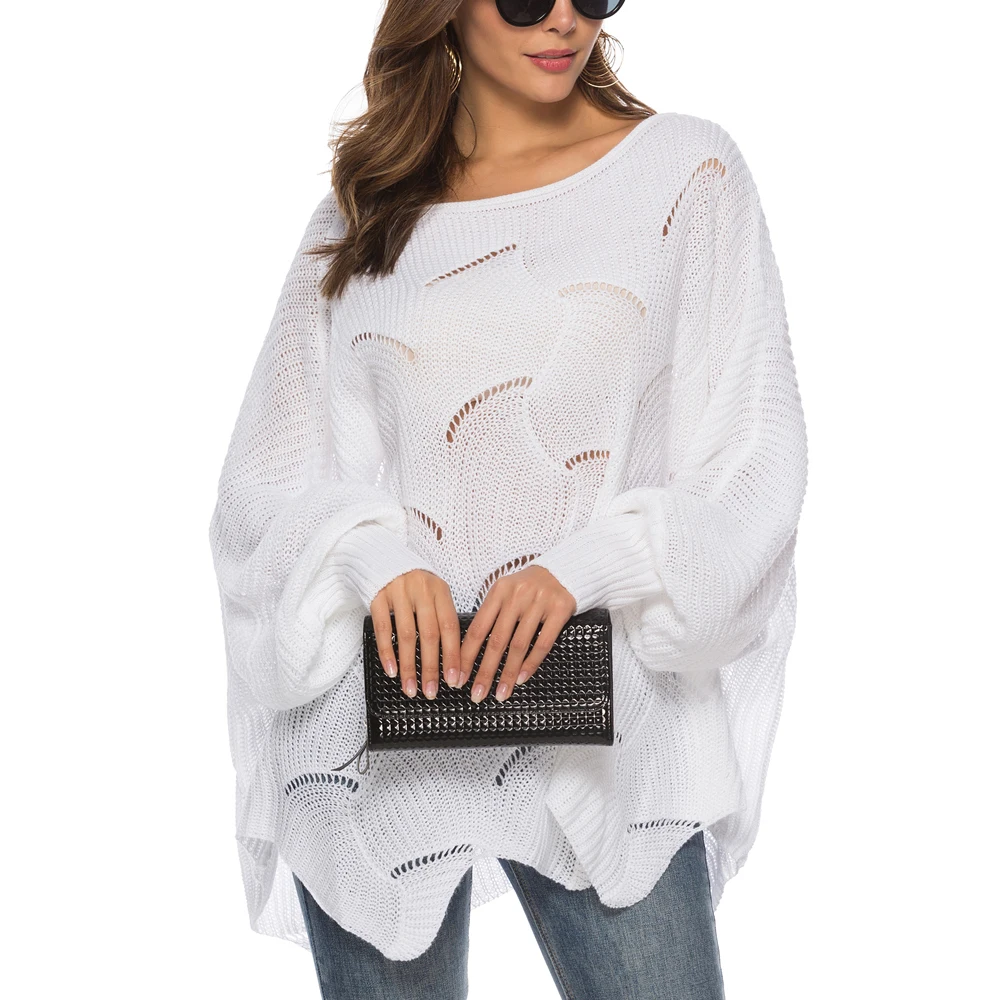 Puimentiua 2019 Womens Sweaters Batwing Sleeve Loose Overiszed Hollow Knit Pullover Jumper Tops Spring Autumn Solid Sweaters
Puimentiua 2019 Womens Sweaters Batwing Sleeve Loose Overiszed Hollow Knit Pullover Jumper Tops Spring Autumn Solid Sweaters