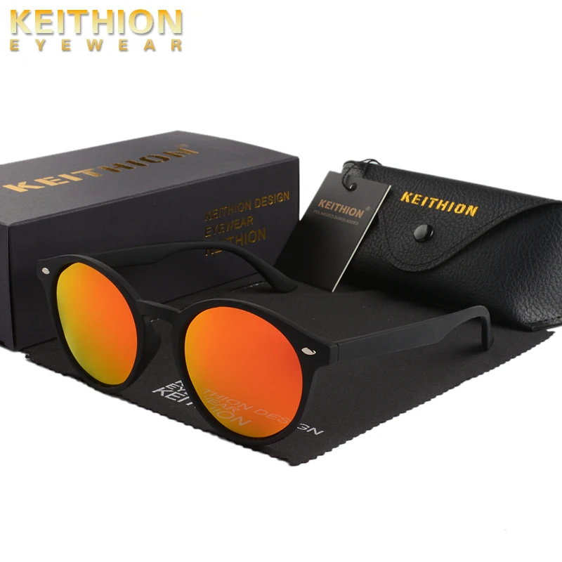 KEITHION Brand Design Vintage Retro Polarized Men Womens Sunglasses Round Mirrored Sun Glasses Fashion UV400 Eyewear
KEITHION Brand Design Vintage Retro Polarized Men Womens Sunglasses Round Mirrored Sun Glasses Fashion UV400 Eyewear