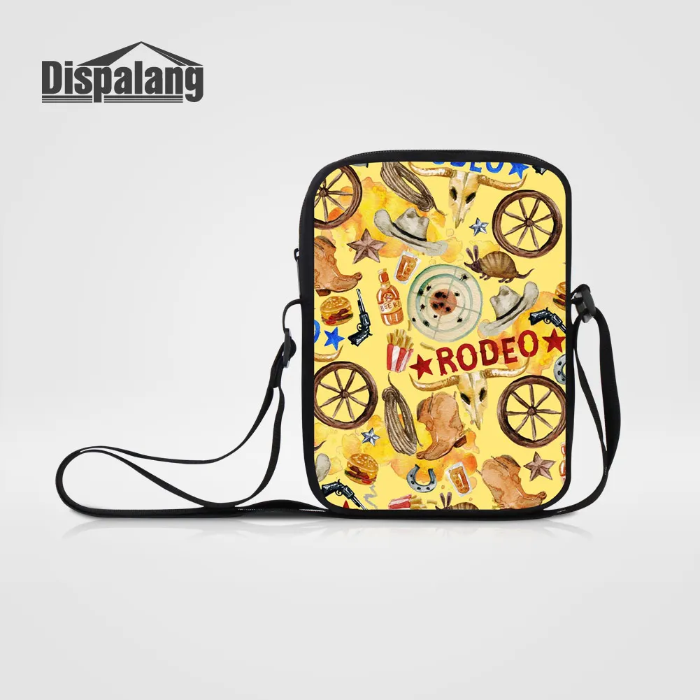 Dispalang Женская мини-сумка через плечо с принтом RODEO, сумки-мессенджеры для девочек на заказ с клапаном, школьная сумка для малышей, сумки через плечо, женская сумка
Dispalang Женская мини-сумка через плечо с принтом RODEO, сумки-мессенджеры для девочек на заказ с клапаном, школьная сумка для малышей, сумки через плечо, женская сумка