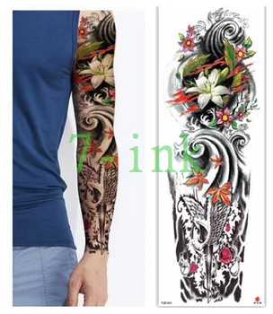 Waterproof Tattoos Sticker Full Arm ily Red leaf Timing needle tattoo Water Transfer flash tatoo fake tattoo for men women
Waterproof Tattoos Sticker Full Arm ily Red leaf Timing needle tattoo Water Transfer flash tatoo fake tattoo for men women