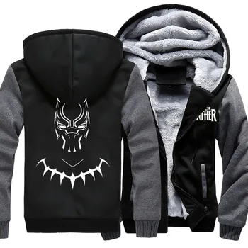Movie Superhero Black Panther Hooded Fleece Thicken Hoodie Unisex Hoodies & Sweatshirts Hoody Jacket Coat US Size
Movie Superhero Black Panther Hooded Fleece Thicken Hoodie Unisex Hoodies & Sweatshirts Hoody Jacket Coat US Size
