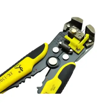 Wire Stripper Self-adjusting Cable Cutter Crimper Automatic Stripping Tool Cutting Pliers Tool for Industry AWG10-24 (Yellow)
Wire Stripper Self-adjusting Cable Cutter Crimper Automatic Stripping Tool Cutting Pliers Tool for Industry AWG10-24 (Yellow)