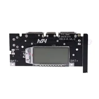 2-USB 5V 2.1A Mobile Power Bank 18650 Battery Charger Board Digital LCD Module
2-USB 5V 2.1A Mobile Power Bank 18650 Battery Charger Board Digital LCD Module