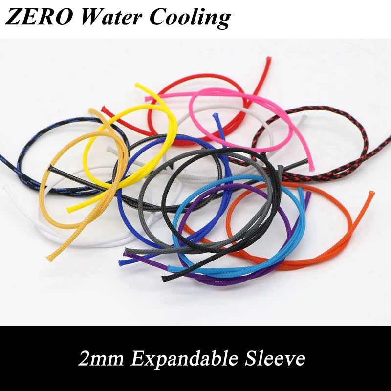 

10M/Lot 2mm Insulation Lightning Shielding PET Braided Sleeving Cable Braided Sleeve.