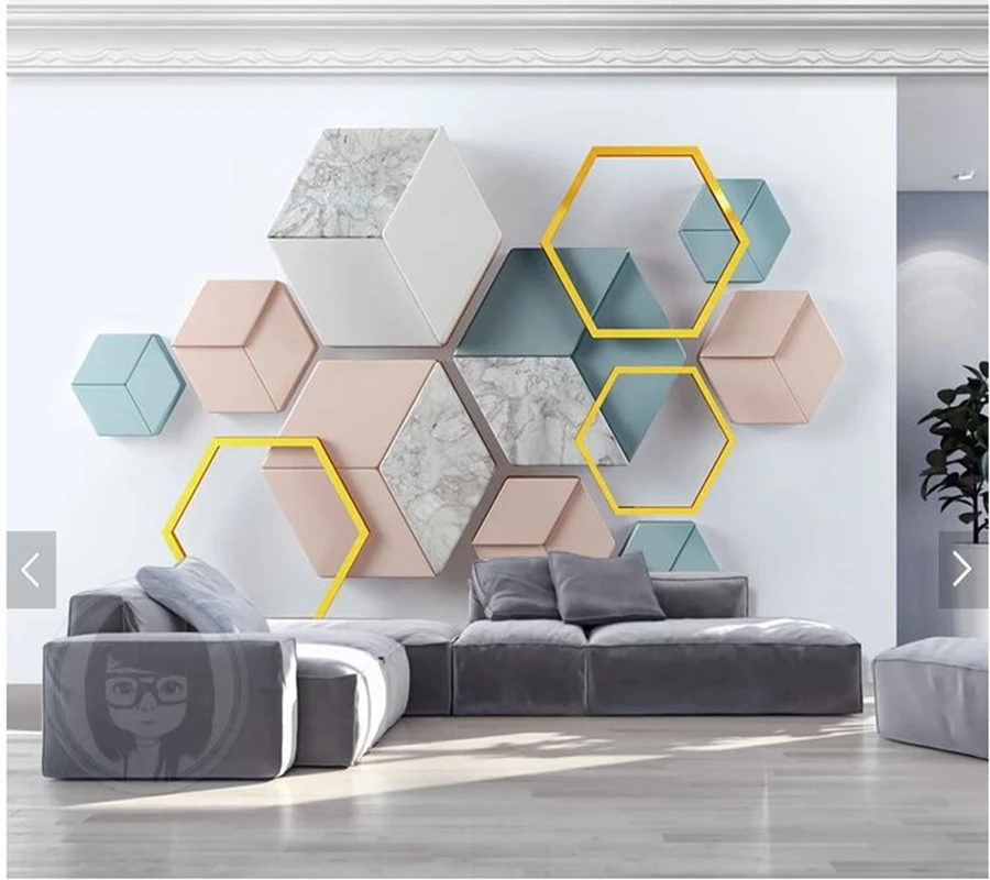 Пользовательские 3D papel де parede, геометрические мраморные мозаичные фрески для гостиной спальни ТВ фон домашний декор обои
Пользовательские 3D papel де parede, геометрические мраморные мозаичные фрески для гостиной спальни ТВ фон домашний декор обои