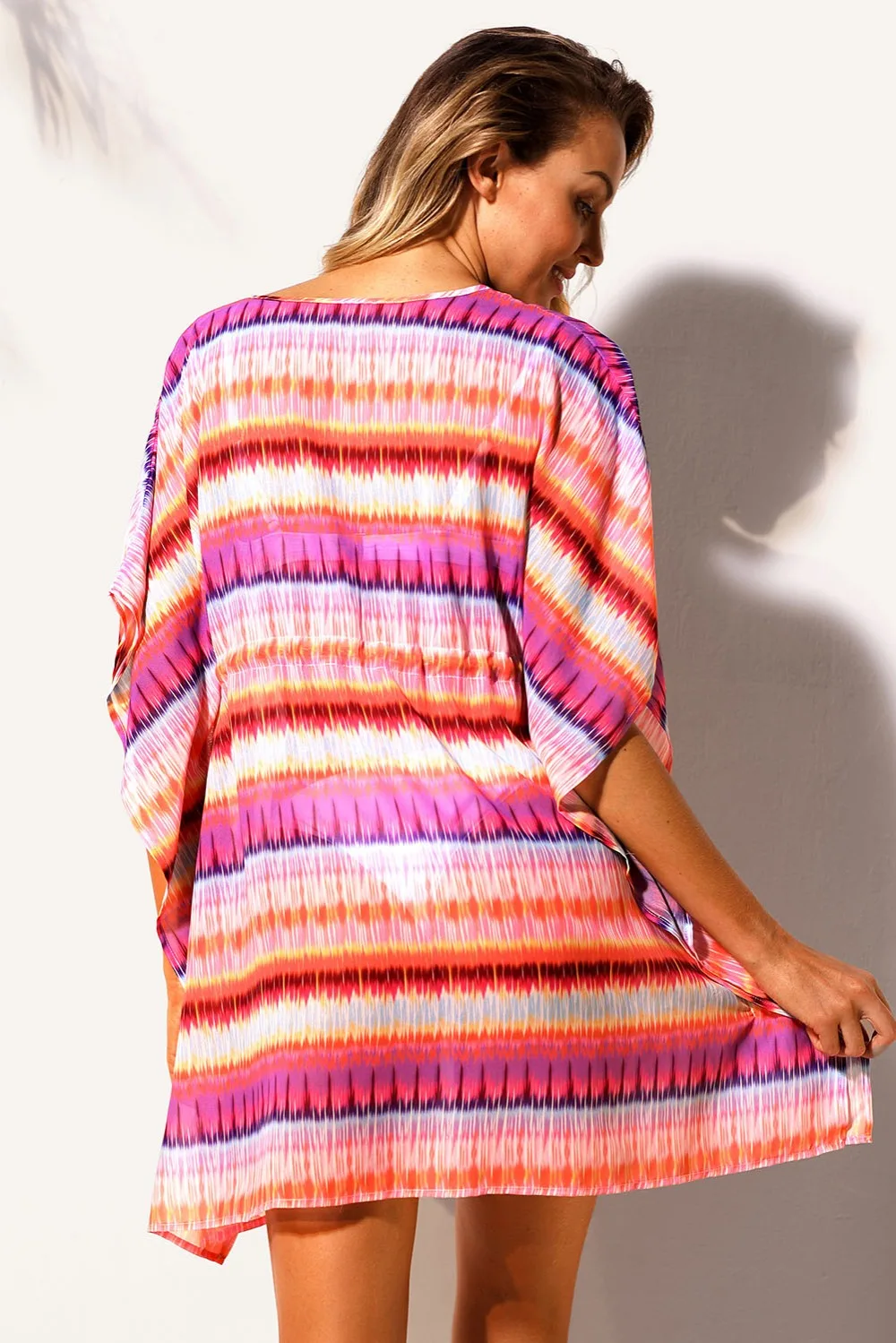 Rosy-Multicolor-Bohemian-Print-Caftan-Cover-up-LC420031-1022-2