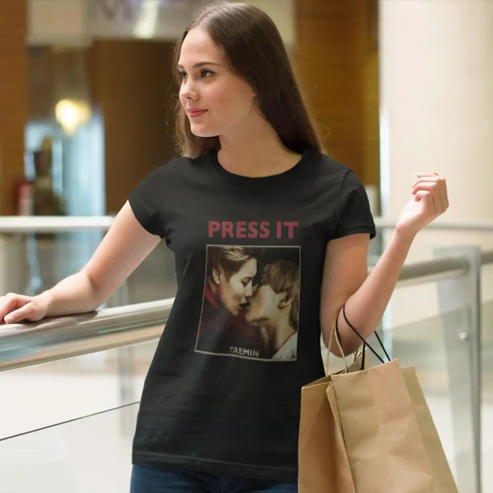 Shinee Taemin T-Shirt TAEMIN - PRESS IT T Shirt O Neck Street Style Women tshirt Red Graphic Kawaii XL Ladies Tee Shirt
Shinee Taemin T-Shirt TAEMIN - PRESS IT T Shirt O Neck Street Style Women tshirt Red Graphic Kawaii XL Ladies Tee Shirt