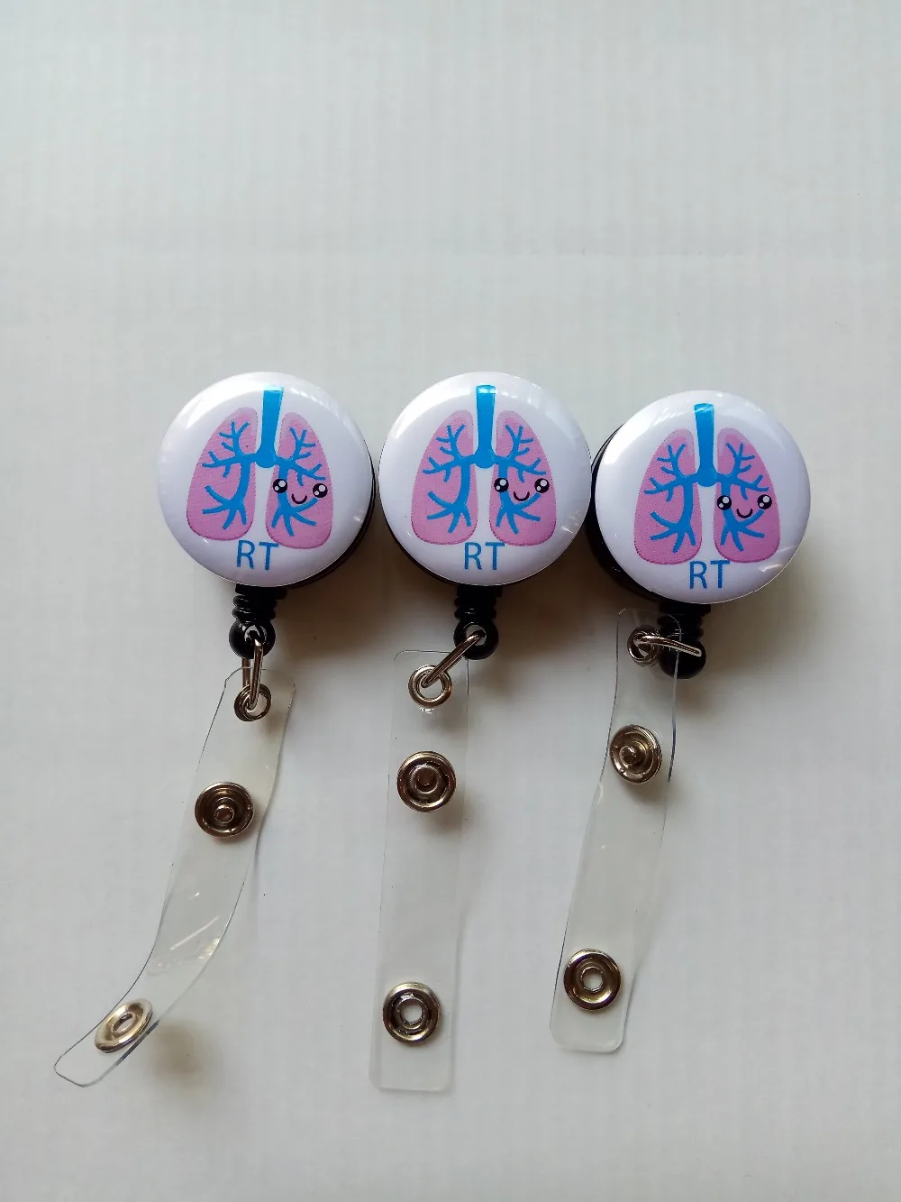 Lungs Retractable Badge Reel With Metal Clip Badge Holder / pulmonologist / Pulmonology 10pcs/lot
Lungs Retractable Badge Reel With Metal Clip Badge Holder / pulmonologist / Pulmonology 10pcs/lot