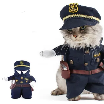 Cotton Clothes for Small Cat Policeman denim Cowboy Pet Clothing For Cat Chihuahua Yorkshire 35 S1
Cotton Clothes for Small Cat Policeman denim Cowboy Pet Clothing For Cat Chihuahua Yorkshire 35 S1