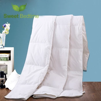 white goose down feather comforter with 400TC satin cotton air-condition blanket queen king size quilt inner summer duvet insert
white goose down feather comforter with 400TC satin cotton air-condition blanket queen king size quilt inner summer duvet insert