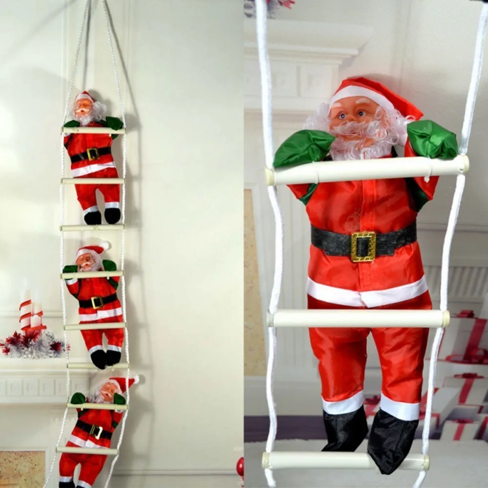 Christmas Pendant Ladder Christmas Santa Claus Doll New Year Decorations Xmas Tree Drop Ornaments Pendant For home/hotel/market
Christmas Pendant Ladder Christmas Santa Claus Doll New Year Decorations Xmas Tree Drop Ornaments Pendant For home/hotel/market