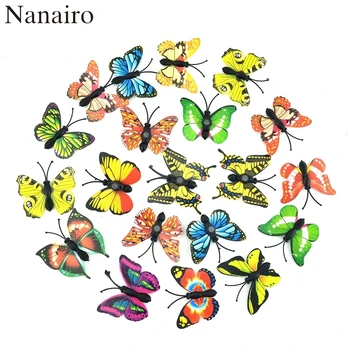 100pcs 3D Multicolor PVC Flower Butterfly Wall Stickers For Girl Kids Baby Rooms Kitchen Home Decoration Adhesive to Wall
100pcs 3D Multicolor PVC Flower Butterfly Wall Stickers For Girl Kids Baby Rooms Kitchen Home Decoration Adhesive to Wall