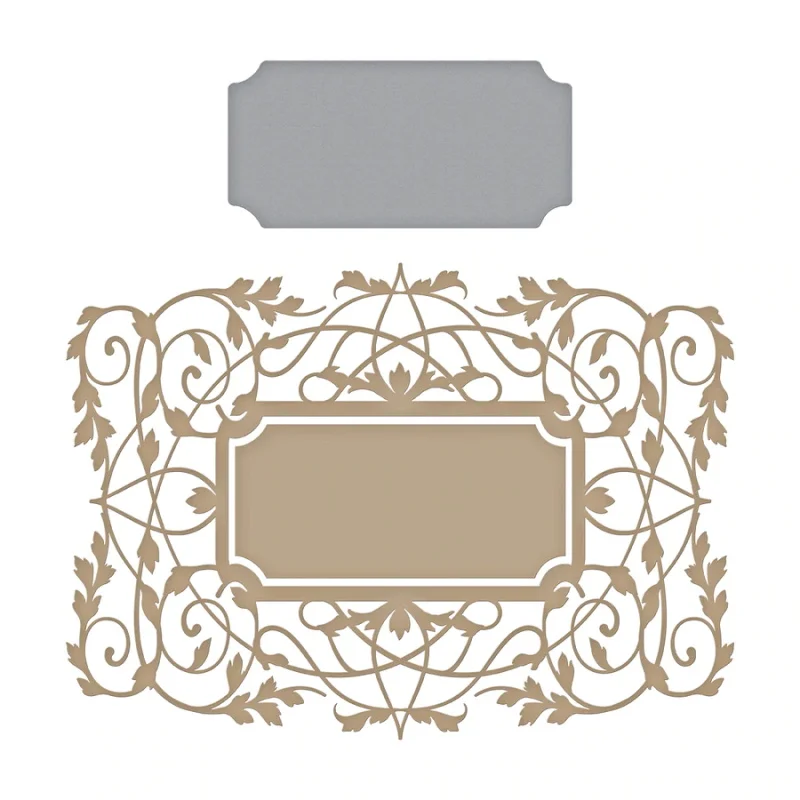 Vines Shaped Rectangular Center Metal Hot Foil Plate for DIY Scrapbooking Letterpress Embossing Paper Cards Making Crafts 2019
Vines Shaped Rectangular Center Metal Hot Foil Plate for DIY Scrapbooking Letterpress Embossing Paper Cards Making Crafts 2019