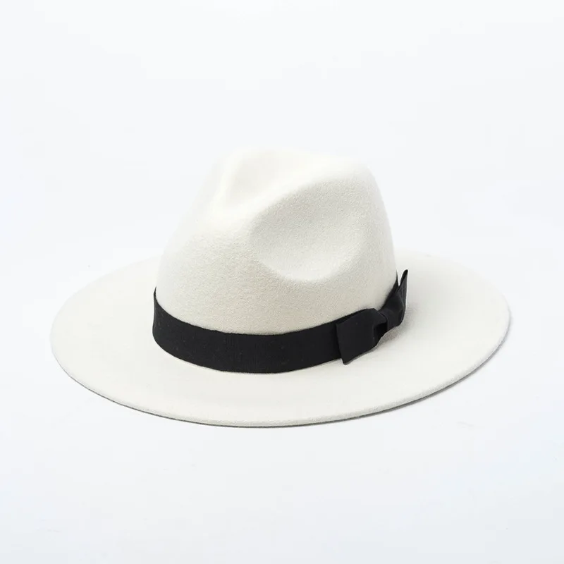 White woolen jazz hat for fall and winter fashion in Europe and America in 2018,Shopping style bow knot wool felt jazz hat
White woolen jazz hat for fall and winter fashion in Europe and America in 2018,Shopping style bow knot wool felt jazz hat