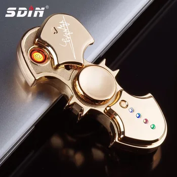 Batman fingertip gyro-lighter fingertip dazzle colorful light usb rechargeable cigarette lighter personalized man fingertip toy
Batman fingertip gyro-lighter fingertip dazzle colorful light usb rechargeable cigarette lighter personalized man fingertip toy