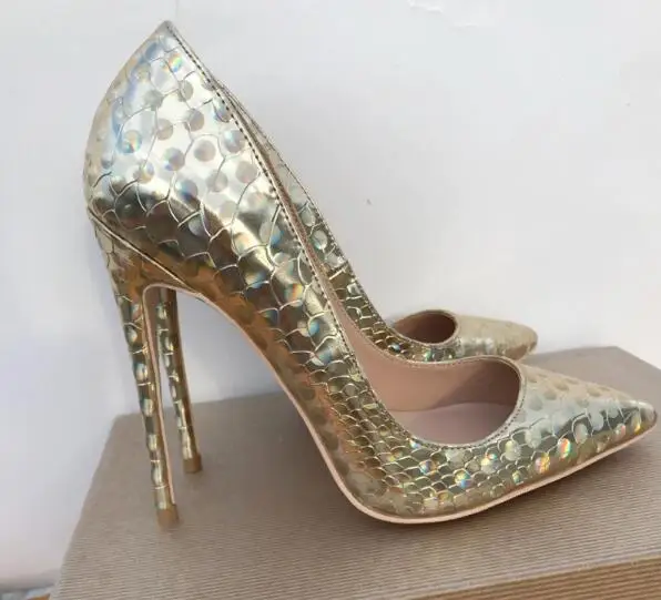 new style women high heel shoes thin pointed shoes Golden laser circle 12cm high shoes shallow shoes big shoes 35-44
new style women high heel shoes thin pointed shoes Golden laser circle 12cm high shoes shallow shoes big shoes 35-44