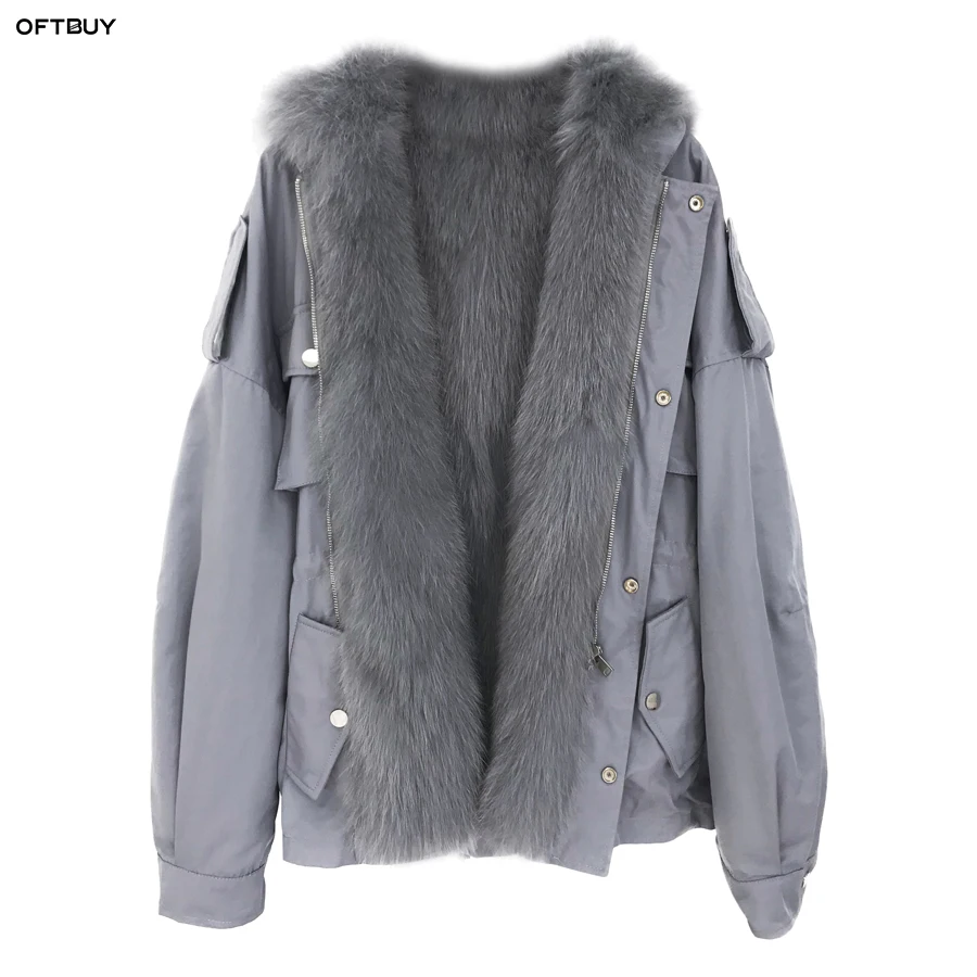 OFTBUY 2019 winter jacket women real fur coat natural real fox fur collar coat hooded tunic Khaki parka korean fashion gothic
OFTBUY 2019 winter jacket women real fur coat natural real fox fur collar coat hooded tunic Khaki parka korean fashion gothic