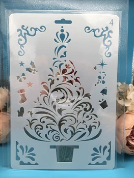 1Pcs A4 Pine Tree Merry Christmas DIY Craft Layering Stencils Wall Paint Scrapbook Stamp Embossing Album Decorative Template
1Pcs A4 Pine Tree Merry Christmas DIY Craft Layering Stencils Wall Paint Scrapbook Stamp Embossing Album Decorative Template