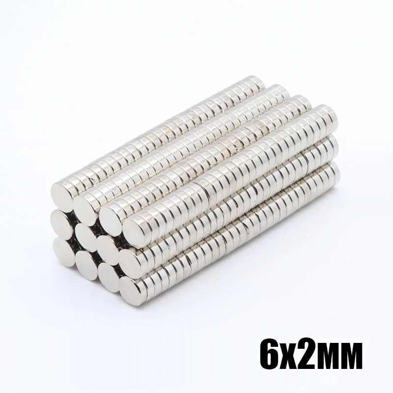 500pcs 6x2 mm neodymium magnet 6*2 mm strong rare earth neodymium disc small magnets 6x2 mm NdFeB permanent magnetic 6mm*2mm 
500pcs 6x2 mm neodymium magnet 6*2 mm strong rare earth neodymium disc small magnets 6x2 mm NdFeB permanent magnetic 6mm*2mm