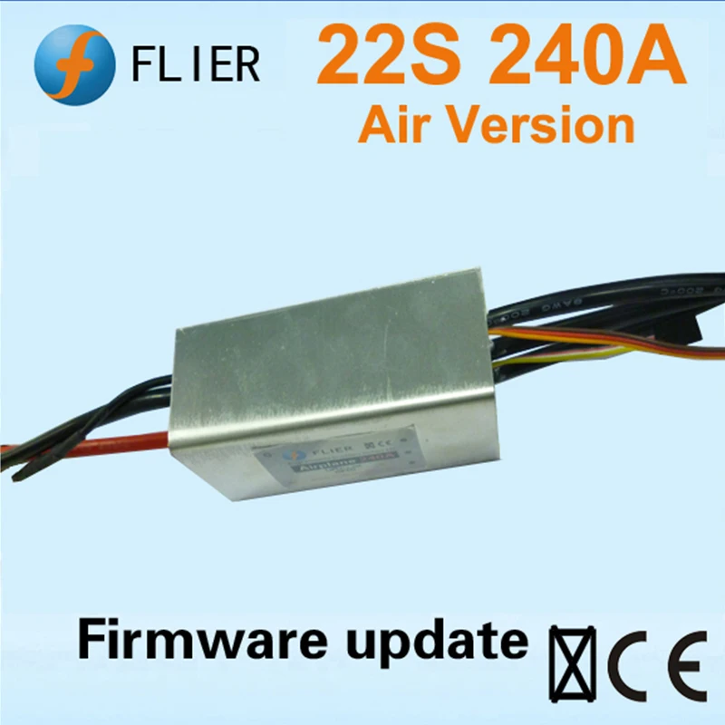 

FATJAY FLIER 240A 2-22S high voltage ESC brushless speed controller with usb program cable for Airplane paramotor UAV