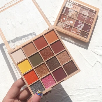 16 Color Shiny Makeup Palette Shimmer Matte Palette Eyeshadow Glitter Eyeshadow Pallete Pigment Nude Smoky Waterproof Cosmetic
16 Color Shiny Makeup Palette Shimmer Matte Palette Eyeshadow Glitter Eyeshadow Pallete Pigment Nude Smoky Waterproof Cosmetic