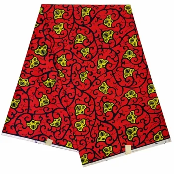 New Style Printed Dress Fabric Wax African Fabric 100% Polyester Ankara Fabric 6Yards For Party Dress Red Color S90413-2
New Style Printed Dress Fabric Wax African Fabric 100% Polyester Ankara Fabric 6Yards For Party Dress Red Color S90413-2