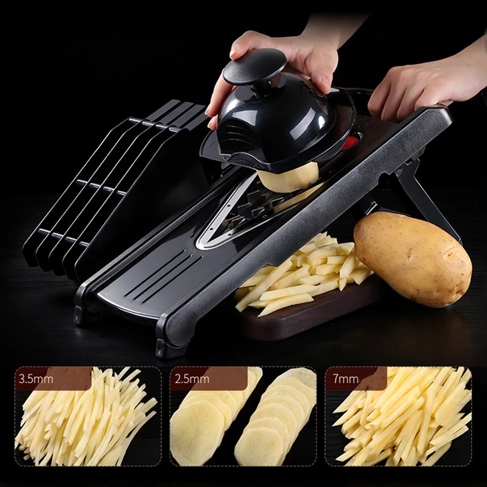 Multifunctional V-Slicer Mandoline Slicer Food Chopper Fruit Vegetable Potato Cutter with 5 Blades Kitchen Tool Dropship
Multifunctional V-Slicer Mandoline Slicer Food Chopper Fruit Vegetable Potato Cutter with 5 Blades Kitchen Tool Dropship