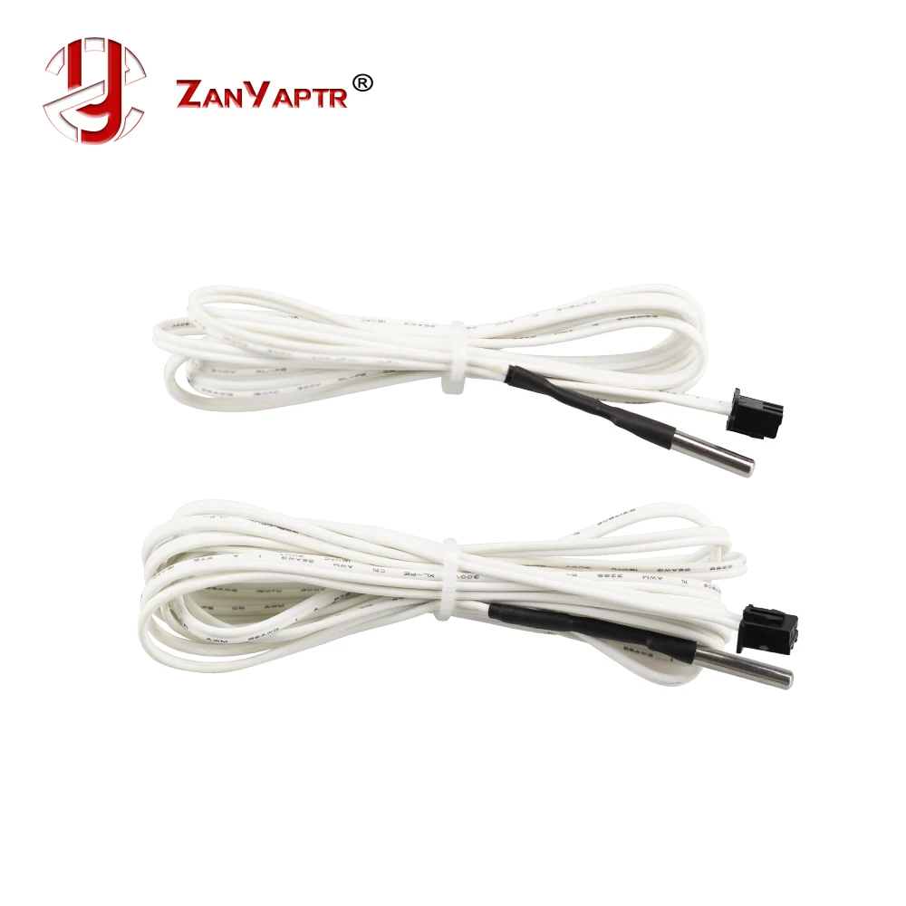 3D Printer Parts 1M/2M HT-NTC100K Thermistor Temperature Sensor for High Temperature Filament 350 Degrees
3D Printer Parts 1M/2M HT-NTC100K Thermistor Temperature Sensor for High Temperature Filament 350 Degrees