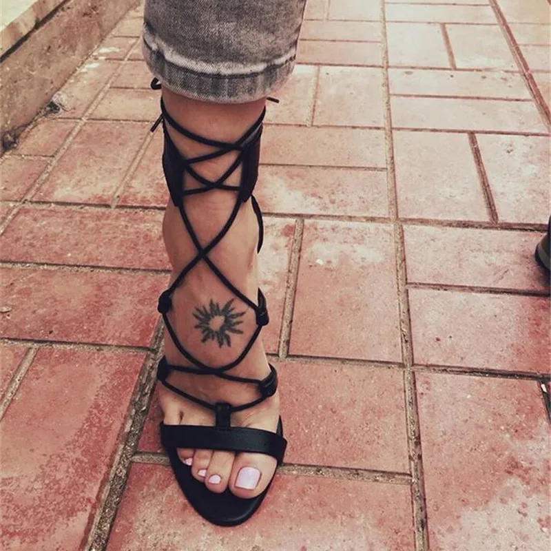 Free shipping fashion women Pumps Black suede Cross strap high heels ankle strappy sandals shoes 10cm
Free shipping fashion women Pumps Black suede Cross strap high heels ankle strappy sandals shoes 10cm