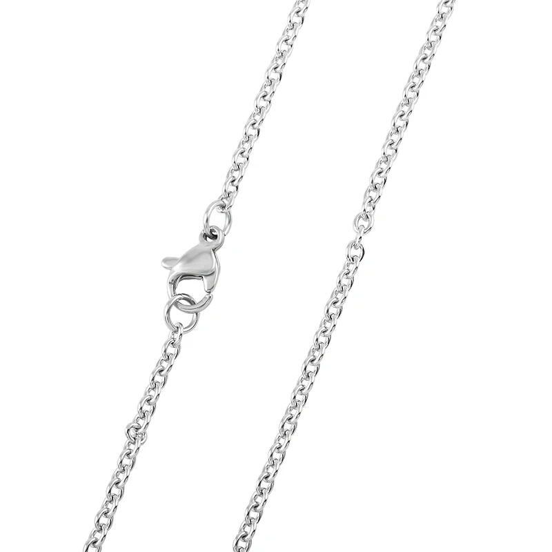 MJC0023 2.3mm Stainless Steel Round Cable Chain 20 inch - Silver,gold plated,rose gold plated
MJC0023 2.3mm Stainless Steel Round Cable Chain 20 inch - Silver,gold plated,rose gold plated
