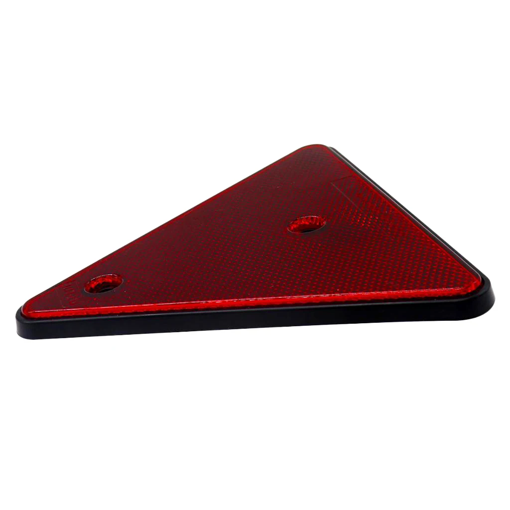 1 Pcs Triangle Warning Reflector Vehicle Stop Warning Sign Red Safety Reflective Sign Board Truck/Trailer Etc Plate Rear Light 1 Pcs Triangle Warning Reflector Vehicle Stop Warning Sign Red Safety Reflective Sign Board Truck/Trailer Etc Plate Rear Light
