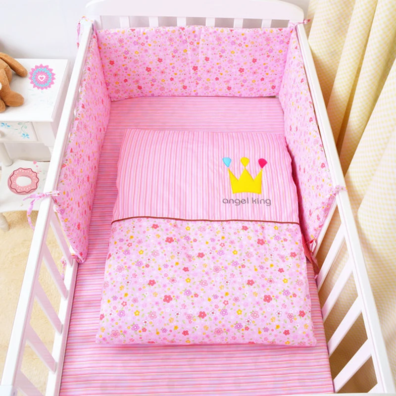 Baby Bed Bumper Infant Bedding Set Flower Print Design Cotton Toddler Sleeping Safe Cushion Cot Bumper Baby Crib Protector
Baby Bed Bumper Infant Bedding Set Flower Print Design Cotton Toddler Sleeping Safe Cushion Cot Bumper Baby Crib Protector