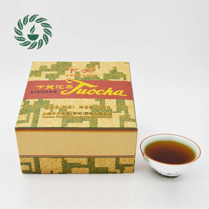

250g Premium Old puer tea Yunnan xiaguan puer Old pu er Tea Tree Materials Pu erh ripe Tuocha puerh Tea pu erh #