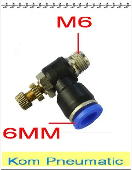100pcs/lot SL6-M6 Pneumatic 6MM Tube Quick Push In M6 Thread Air Fitting,SL6MM-M6 Air Speed Flow Controller Throttle Valve
100pcs/lot SL6-M6 Pneumatic 6MM Tube Quick Push In M6 Thread Air Fitting,SL6MM-M6 Air Speed Flow Controller Throttle Valve