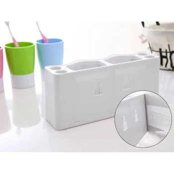 Sucker wall type toothbrush holder Wall hanging Brush cup Tooth brushing cup Toothpaste holder A tooth box Dental kit
Sucker wall type toothbrush holder Wall hanging Brush cup Tooth brushing cup Toothpaste holder A tooth box Dental kit