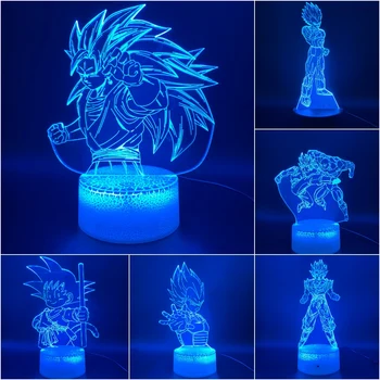 3D Lamp Dragon Ball Z Goku Vegeta Figure Nightlight for Kid Bedroom Decor Luminaria Best Birthday Gift for Child Led Night Light
3D Lamp Dragon Ball Z Goku Vegeta Figure Nightlight for Kid Bedroom Decor Luminaria Best Birthday Gift for Child Led Night Light