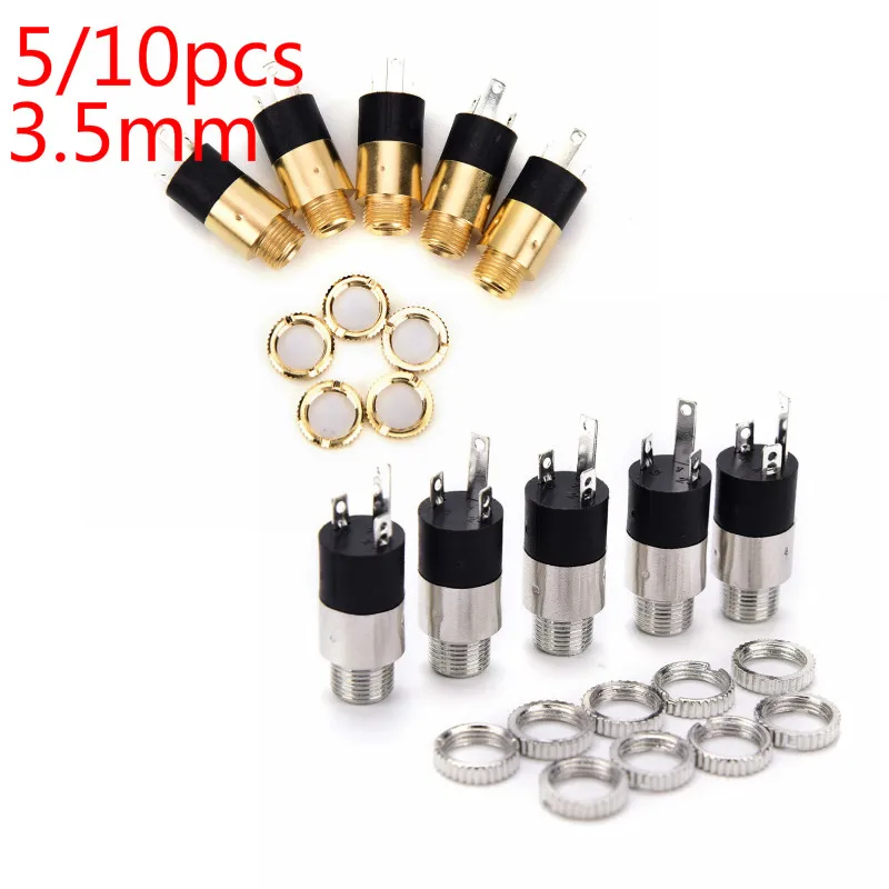 5/10pcs PJ392 Stereo Female Sockect Jack 3.5 Audio Headphone Connector 3.5mm Stereo Headphone Audio Video Jack Socket Plug
5/10pcs PJ392 Stereo Female Sockect Jack 3.5 Audio Headphone Connector 3.5mm Stereo Headphone Audio Video Jack Socket Plug