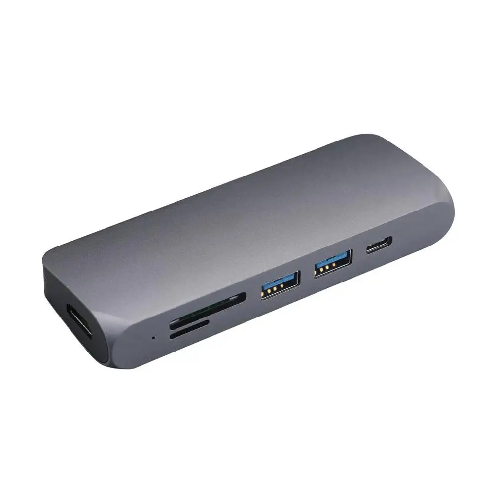 6 in 1 USB3.0 Adapter For Apple type-c HDMI converter Foldable portable type c hub HDMI Adapter USB 3.0
6 in 1 USB3.0 Adapter For Apple type-c HDMI converter Foldable portable type c hub HDMI Adapter USB 3.0