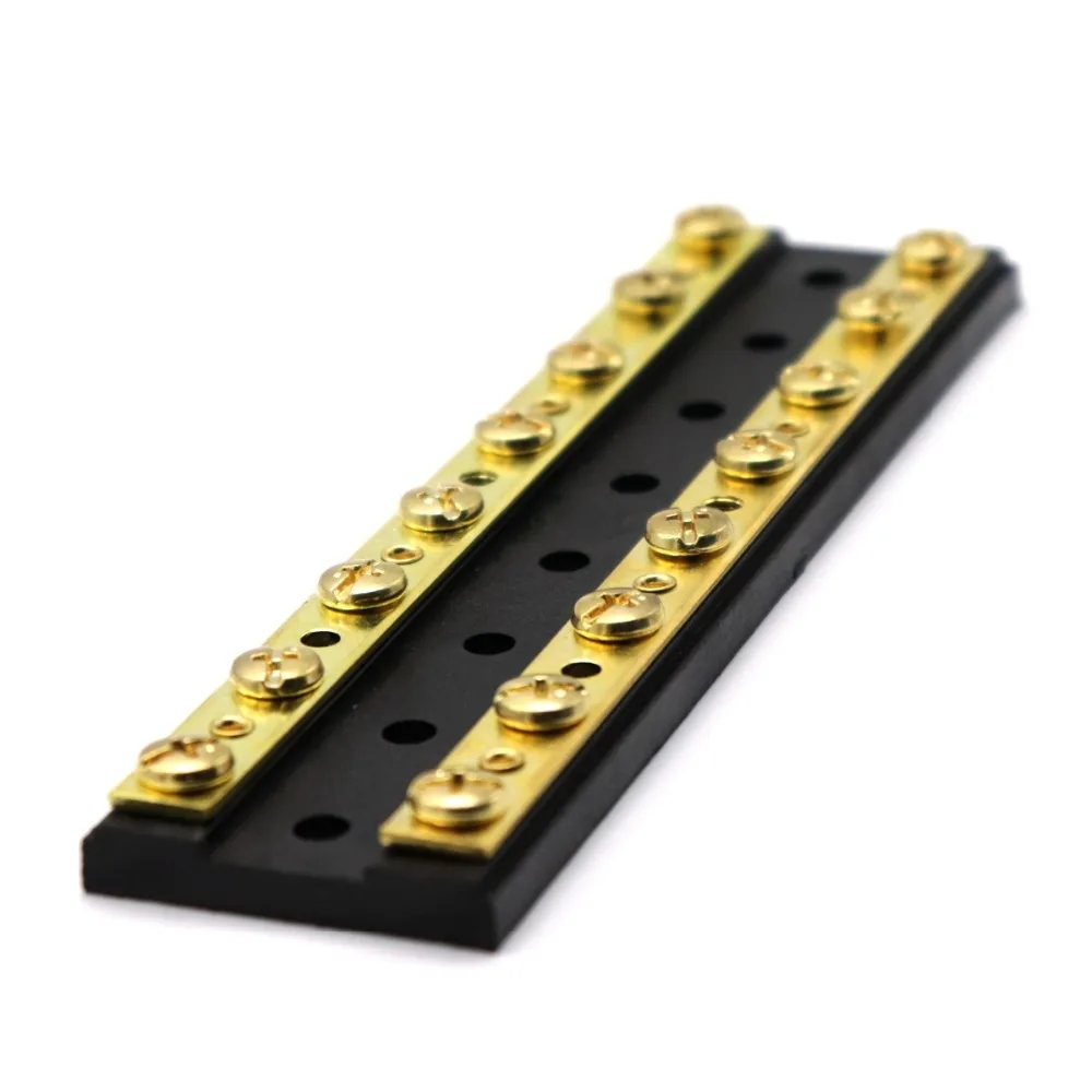 1 PCS 16 Way DC 12-24v 60A Double Row Common Line Nylon Base Buss Bar Terminal Power And Ground Junction Distribution Block
1 PCS 16 Way DC 12-24v 60A Double Row Common Line Nylon Base Buss Bar Terminal Power And Ground Junction Distribution Block