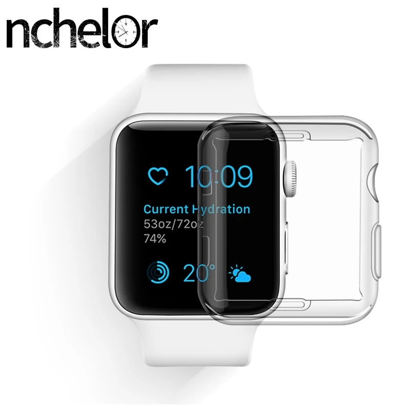 Transparent Soft Watch Case for Apple Watch Case 38MM 42MM TPU Protect Cover accessories for iWatch Series 1 2 3 Plastic Cover
Transparent Soft Watch Case for Apple Watch Case 38MM 42MM TPU Protect Cover accessories for iWatch Series 1 2 3 Plastic Cover