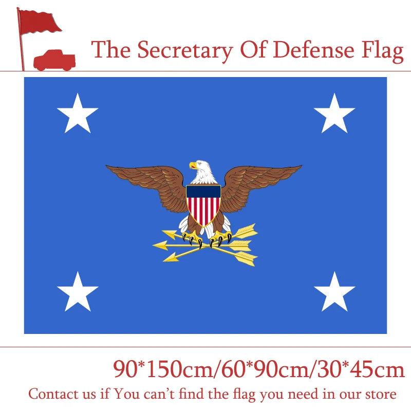 American The Department Of Defense Secretary Flag 90*150cm 60*90cm 3*5 Feet Custom Banner 30*45cm Car Flag For Event
American The Department Of Defense Secretary Flag 90*150cm 60*90cm 3*5 Feet Custom Banner 30*45cm Car Flag For Event