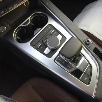 WELKINRY car cover For Audi A4 B9/8W 2016 2017 2018 2019 ABS chrome gear stick shift level base pedestal water cup holder trim
WELKINRY car cover For Audi A4 B9/8W 2016 2017 2018 2019 ABS chrome gear stick shift level base pedestal water cup holder trim