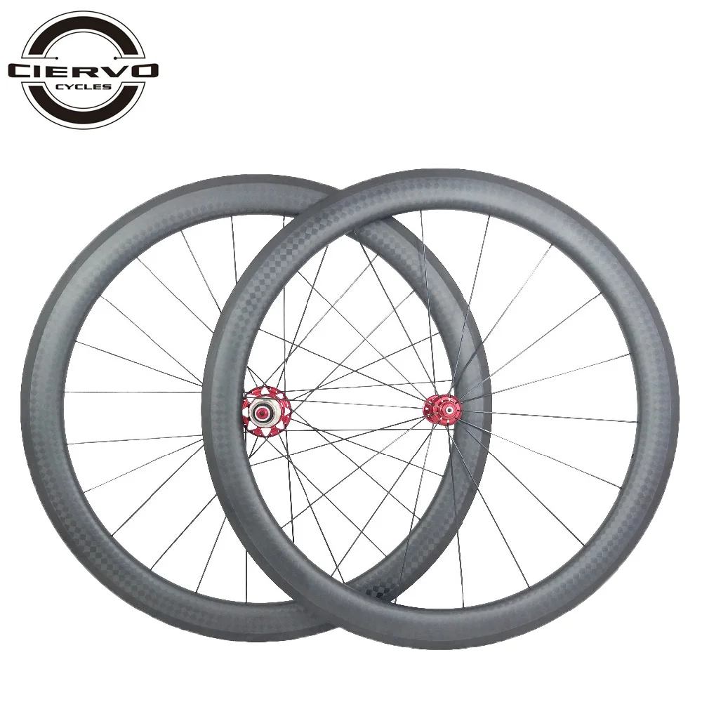 

700c 45mm x 25mm clincher 45C straight pull dimple wheelset basalt track Powerway R36 carbon hubs road bike dimpled wheels
