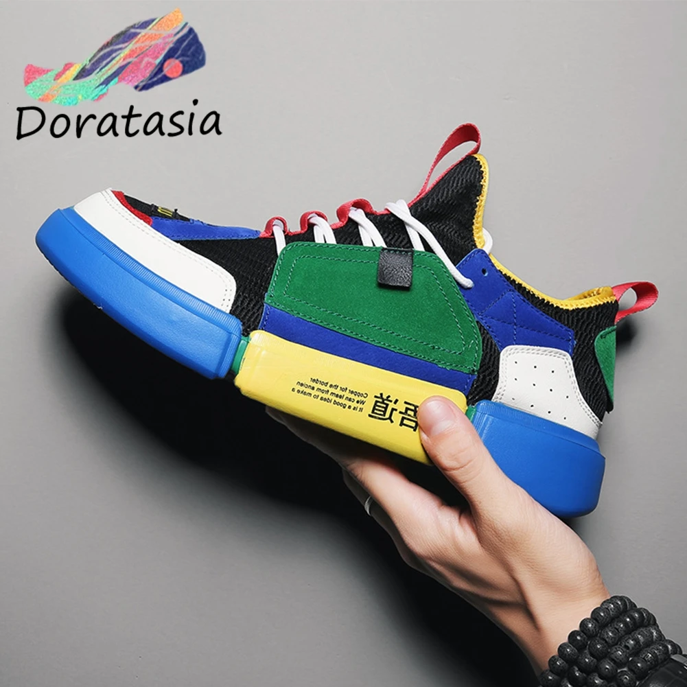 DORATASIA INS Hot Girl Colored Sock Sneakers Women Summer Plus Size 36-44 Mesh Dad Shoes Women Platform Shoes Woman
DORATASIA INS Hot Girl Colored Sock Sneakers Women Summer Plus Size 36-44 Mesh Dad Shoes Women Platform Shoes Woman