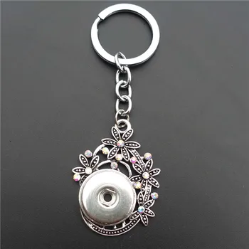 Tibetan Rhinestone Flower Basket Key Chains Metal 18MM Snap Buttons Keyring Jewelry 12pcs/lot Mix Colors
Tibetan Rhinestone Flower Basket Key Chains Metal 18MM Snap Buttons Keyring Jewelry 12pcs/lot Mix Colors