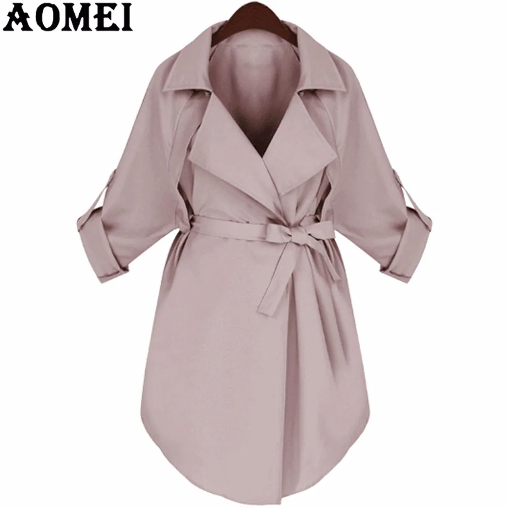 Women Spring Elegant Long Wind Coat with Belt Black Gray Pink Long Sleeves Tops V Neck Office Lady Jackets Winter Outerwear
Women Spring Elegant Long Wind Coat with Belt Black Gray Pink Long Sleeves Tops V Neck Office Lady Jackets Winter Outerwear
